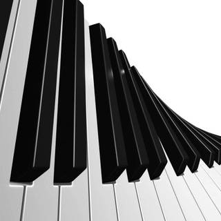 Piano keyboard wallpaper