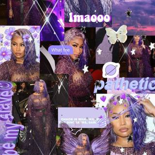 Nicki Minaj aesthetic wallpaper