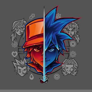 Pokémon blue wallpaper