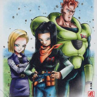 Dragon Ball Z Android 16 wallpaper