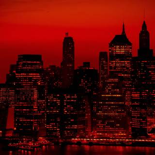 Red aesthetic sky wallpaper