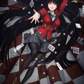 Kakegurui Yumeko aesthetic wallpaper