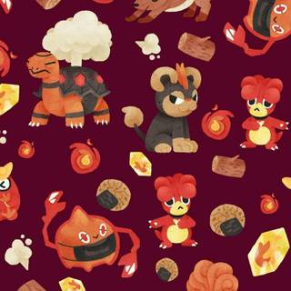 Pokémon fire wallpaper