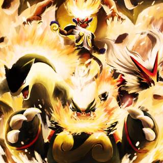 Pokémon fire wallpaper