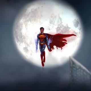 Superman cape wallpaper