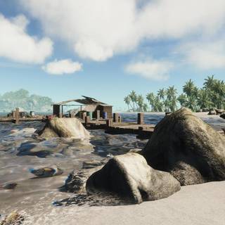 Three monitor spring wallpaper