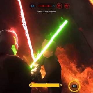 Star Wars lightsaber battles wallpaper