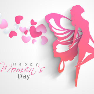 Women greeting wallpaper