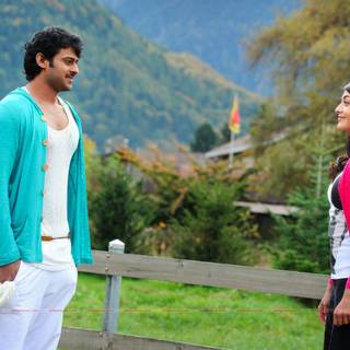 Prabhas and Kajal Agarwal wallpaper