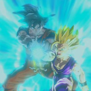 Gohan vs Cell wallpaper