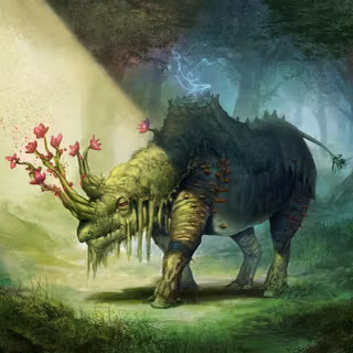 Cute mythical animal wallpaper