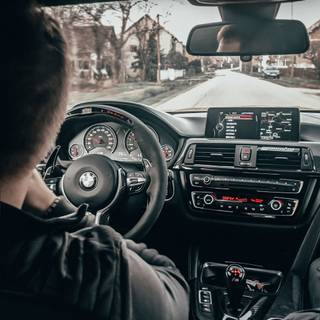 BMW interior wallpaper