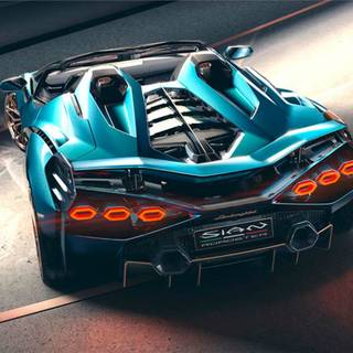 Lamborghini Sián Roadster wallpaper