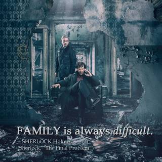 Sherlock Holmes notes wallpaper