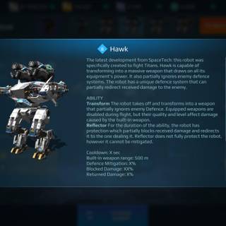 War Robots Hawk wallpaper