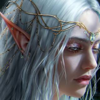 Fantasy women art wallpaper
