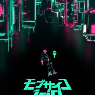 Mob Psycho 100 iPhone wallpaper