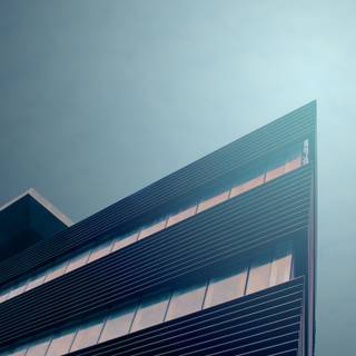 HD minimalist building wallpaper