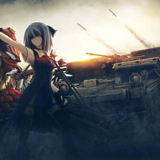 Anime militar wallpaper