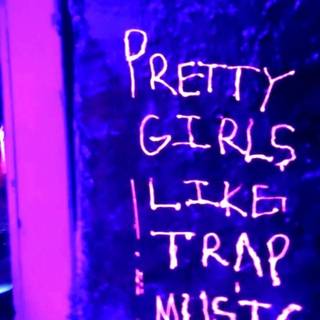 Aesthetic baddie purple wallpaper