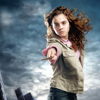 Emma Watson in Harry Potter wallpaper