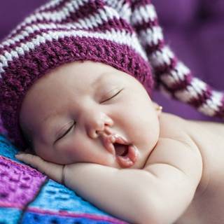 Baby purple wallpaper