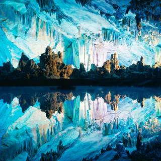 Reed Flute Cave wallpaper