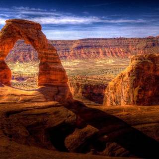 Navajo Arch Utah wallpaper