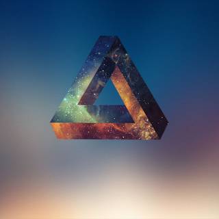 Triangle sky wallpaper