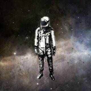 Minimalist astronaut wallpaper