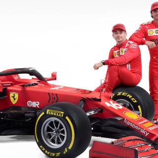 F1 Ferrari 2021 wallpaper