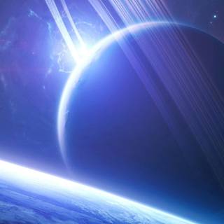 Saturn HD Android wallpaper