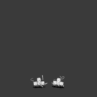 Black computer screen wallpaper