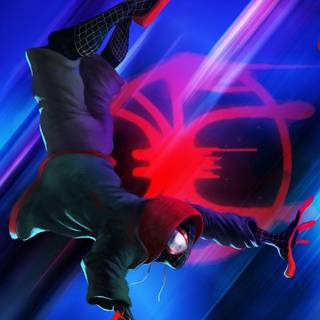 Spider Man Into The Spider Verse phone wallpaper