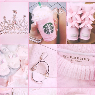 Collage girly wallpaper