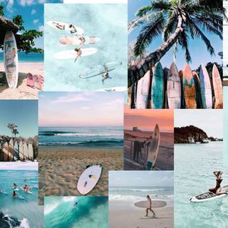 Surf aesthetic wallpaper