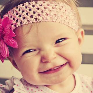 Baby smile wallpaper