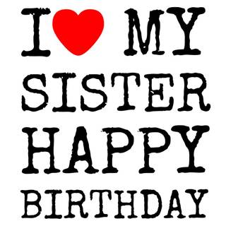 Big sister and little sister wallpaper