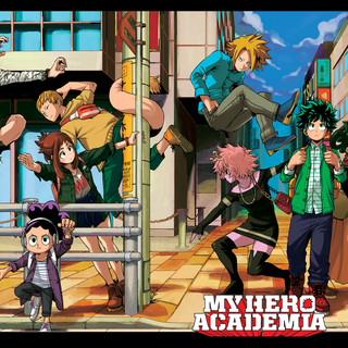 Denki and Deku wallpaper