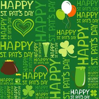 St Patrick's Day collage wallpaper