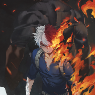 Enji Todoroki wallpaper