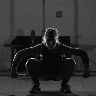 Women lift wallpaper