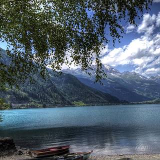 Switzerland Lake Poschiavo wallpaper