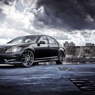 Mercedes W140 wallpaper