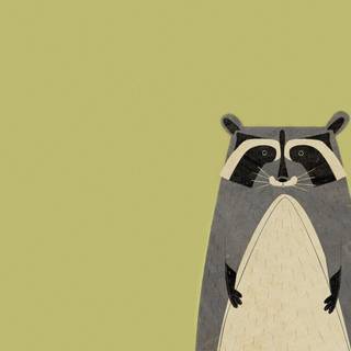 Aesthetic Raccoon wallpaper