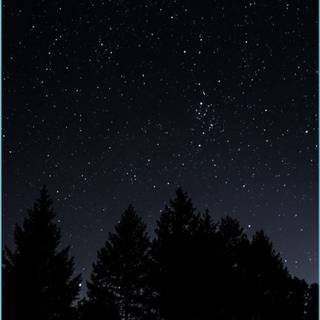 Aesthetic stars at night wallpaper