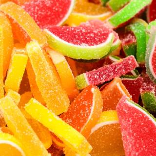 Jelly fruit wallpaper