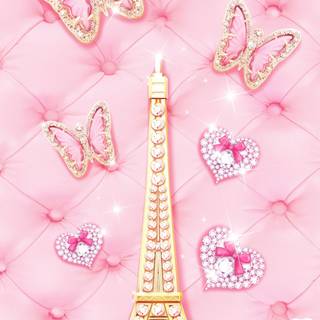 Girl Paris wallpaper