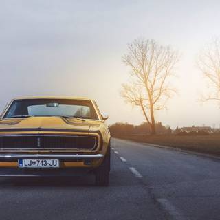 Old Camaro wallpaper
