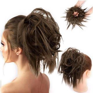 Hair bun blond messy wallpaper